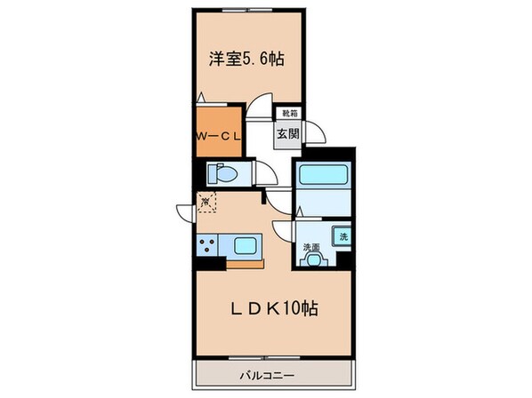 モアクレシアの物件間取画像